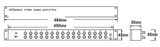 Габаритные размеры